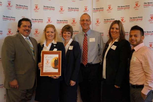 people getting award