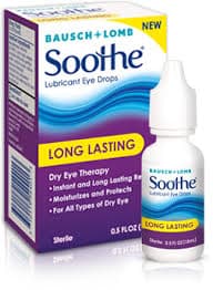 Over the counter dry eye treatment Soothe