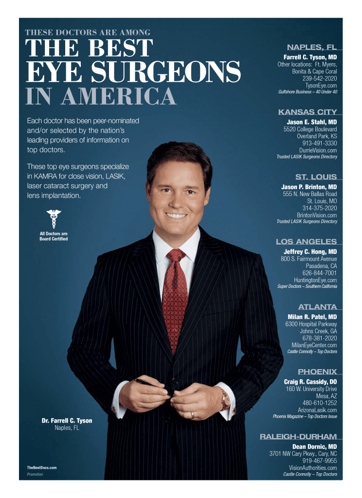 Best Cataract Surgeon: Dr. Tyson