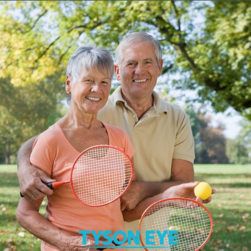 Old Couple Pickleball